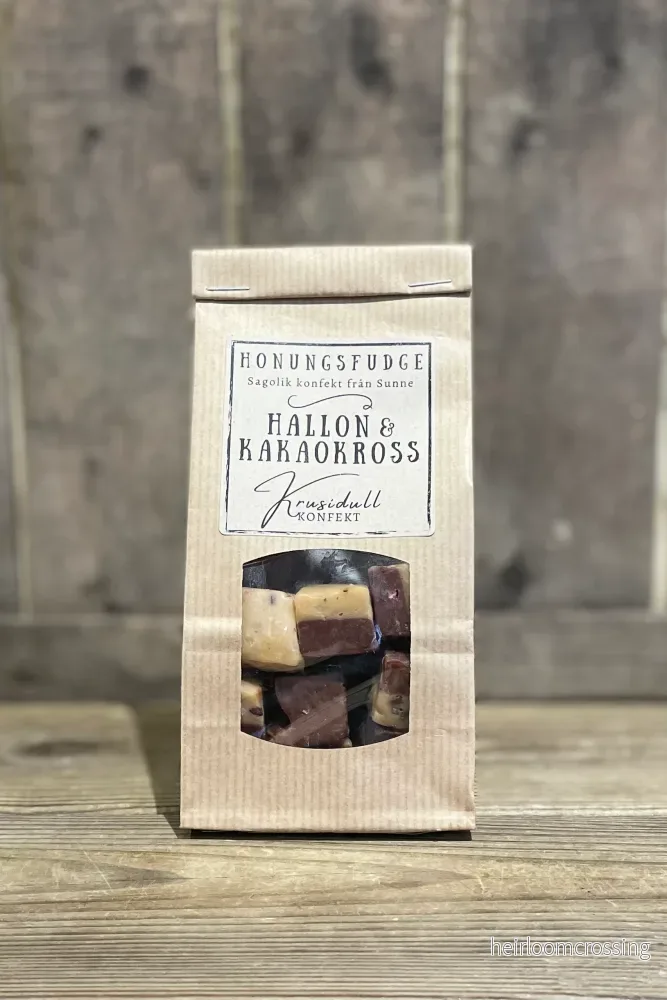 Honungsfudge Hallon & Kakaokross Honungsfudge Hallon & Kakaokross