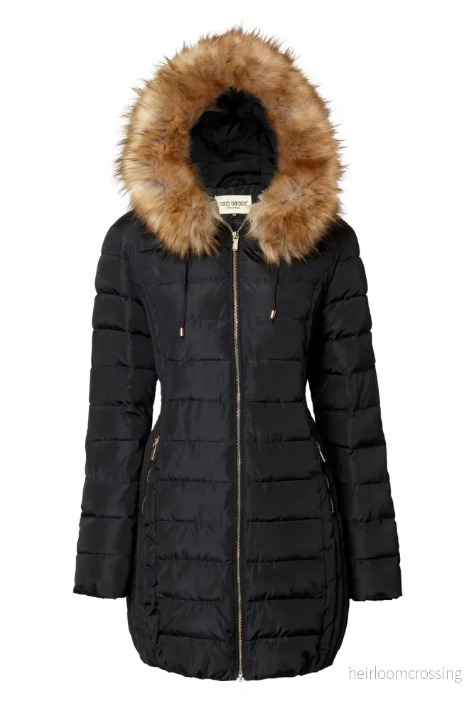 ROCO BAROCO Lena Jacka Svart/Natur
