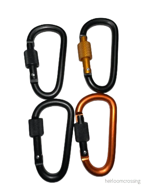 Karbinhake 4-pack Karbinhake 4-pack