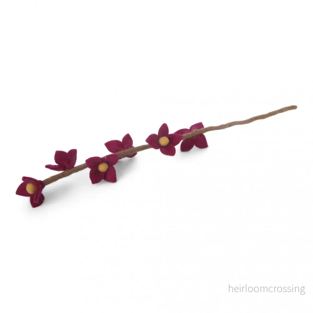 Tovad blomma på stjälk - Bild 3