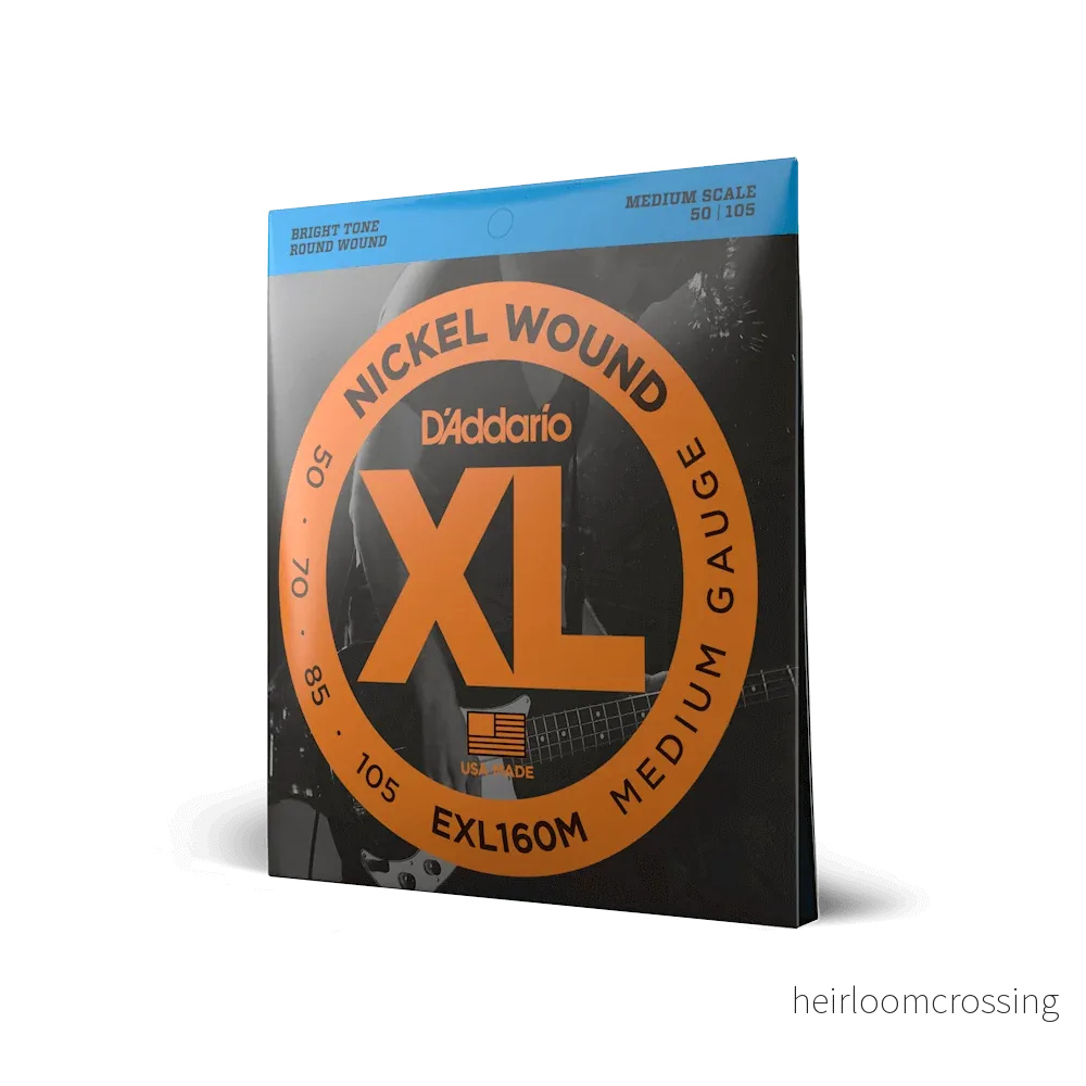 XL Nickel Wound – 4 strängar – Medium Scale - Bild 3