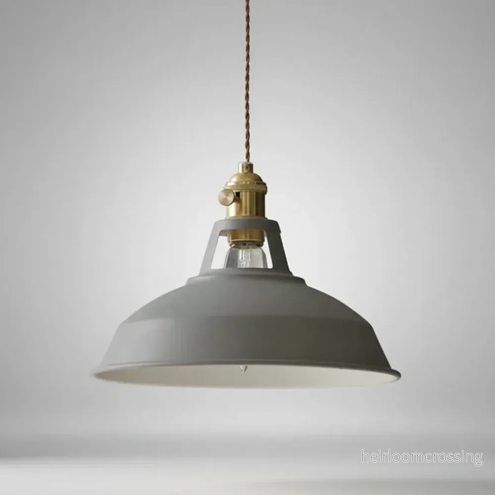 Industriell metall hängande lampa - IndustroGlow - Bild 2