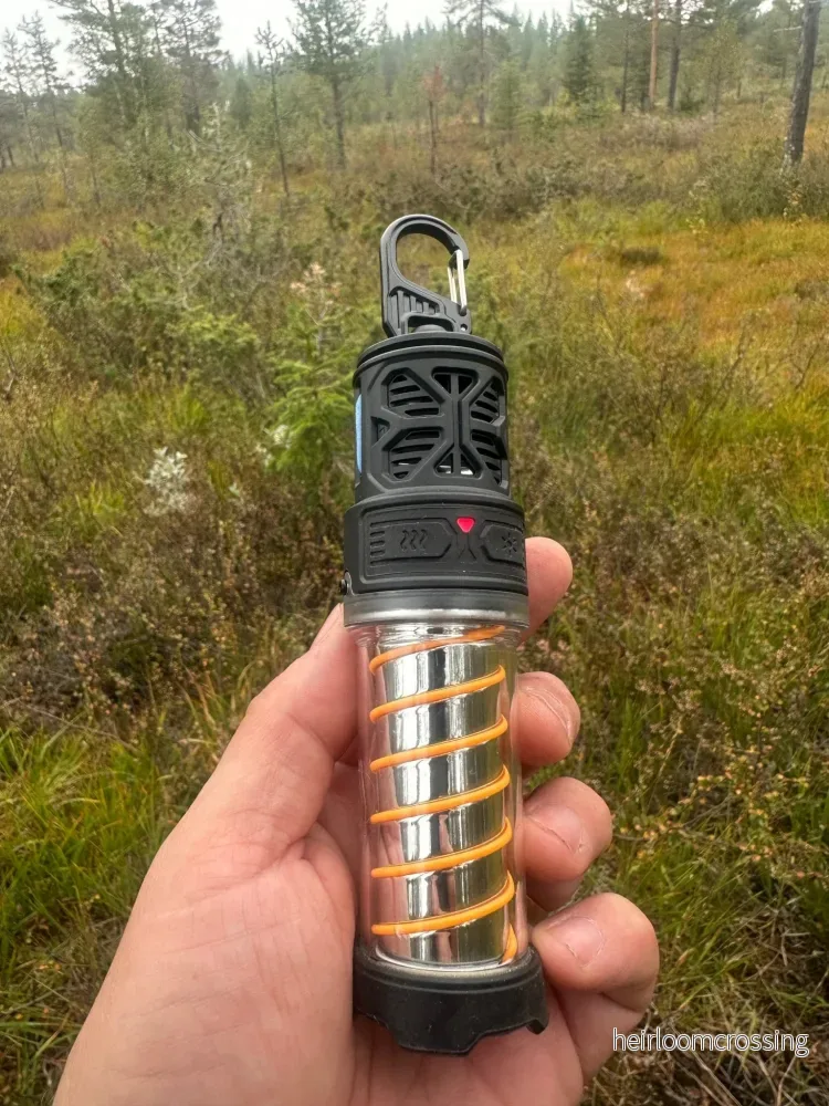 Myggskydd 5K | Myggskrämma | Lykta | Lampa | Powerbank 5000 mAh - Bild 2