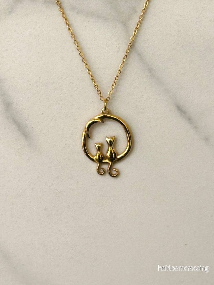 Katter som sitter under månen: Guld - Bild 2