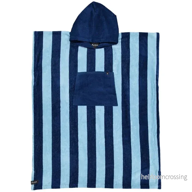 Badponcho Terry Two Blues Badponcho Terry Two Blues