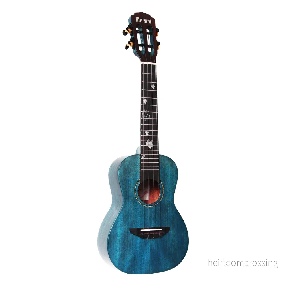 Färgrik solid mahogny – Konsertukulele Färgrik solid mahogny – Konsertukulele