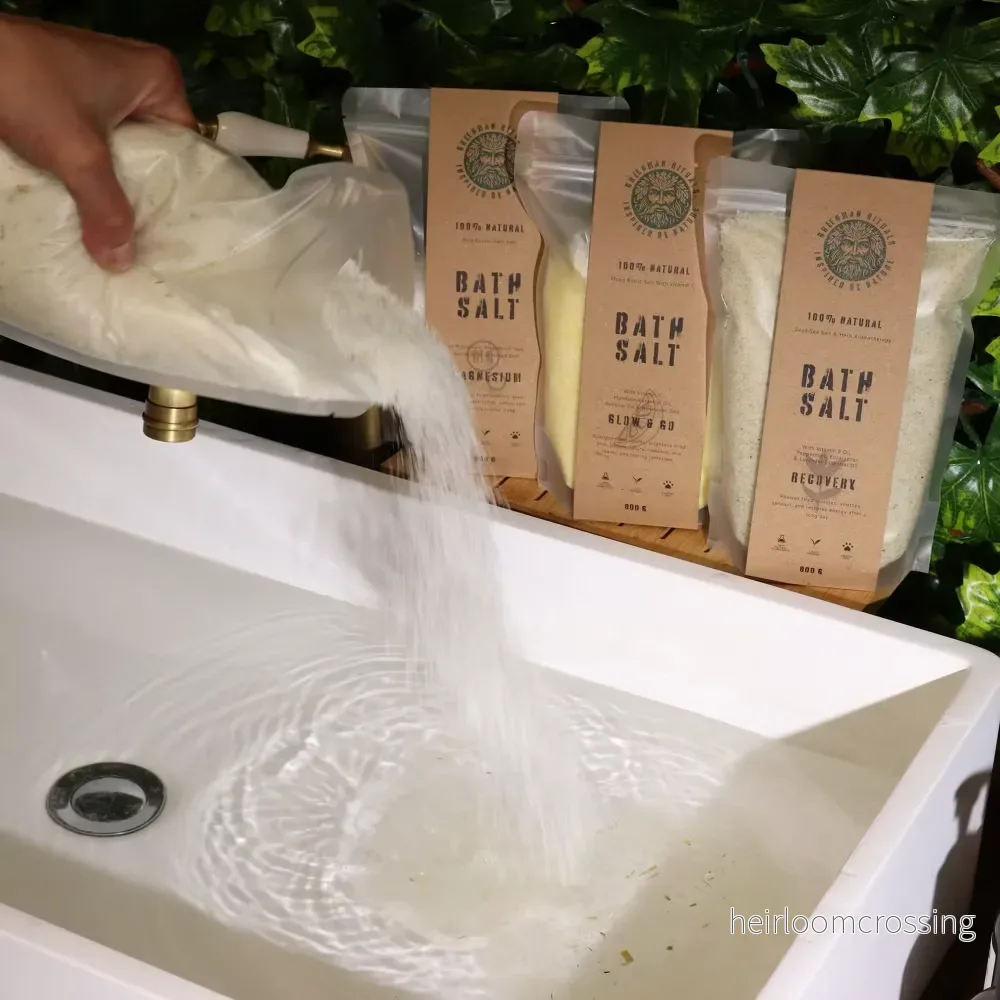 Greenman Rituals Epsom-badsalt 800 g (olika sorter) - Bild 3