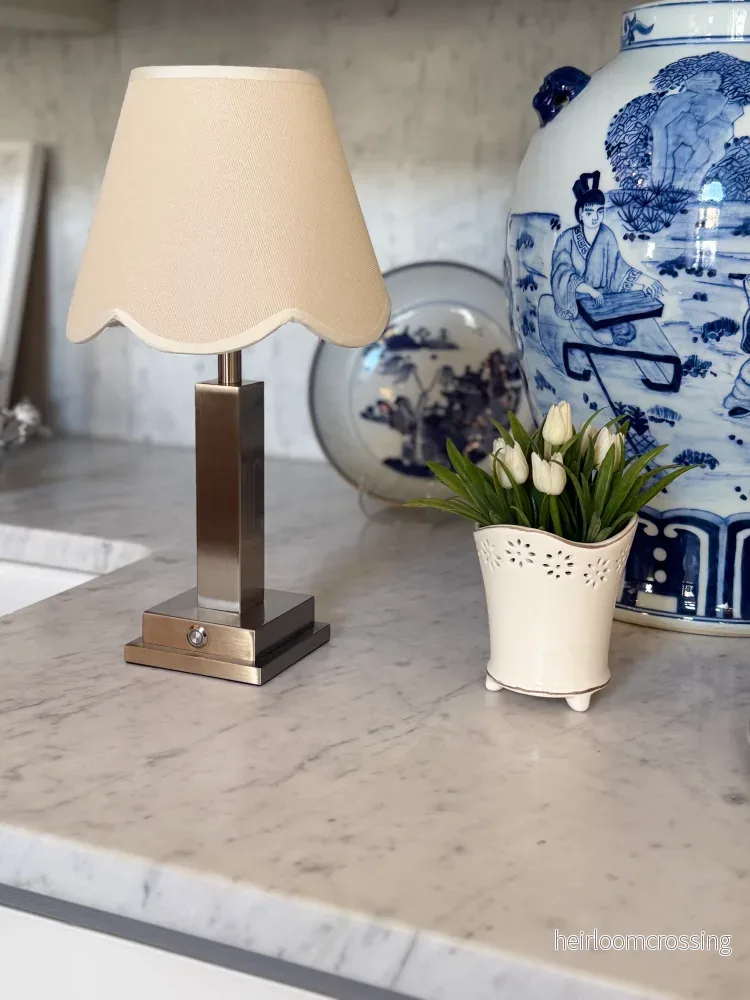 Athena Slim Silver Rechargeable Table Lamp - Bild 2
