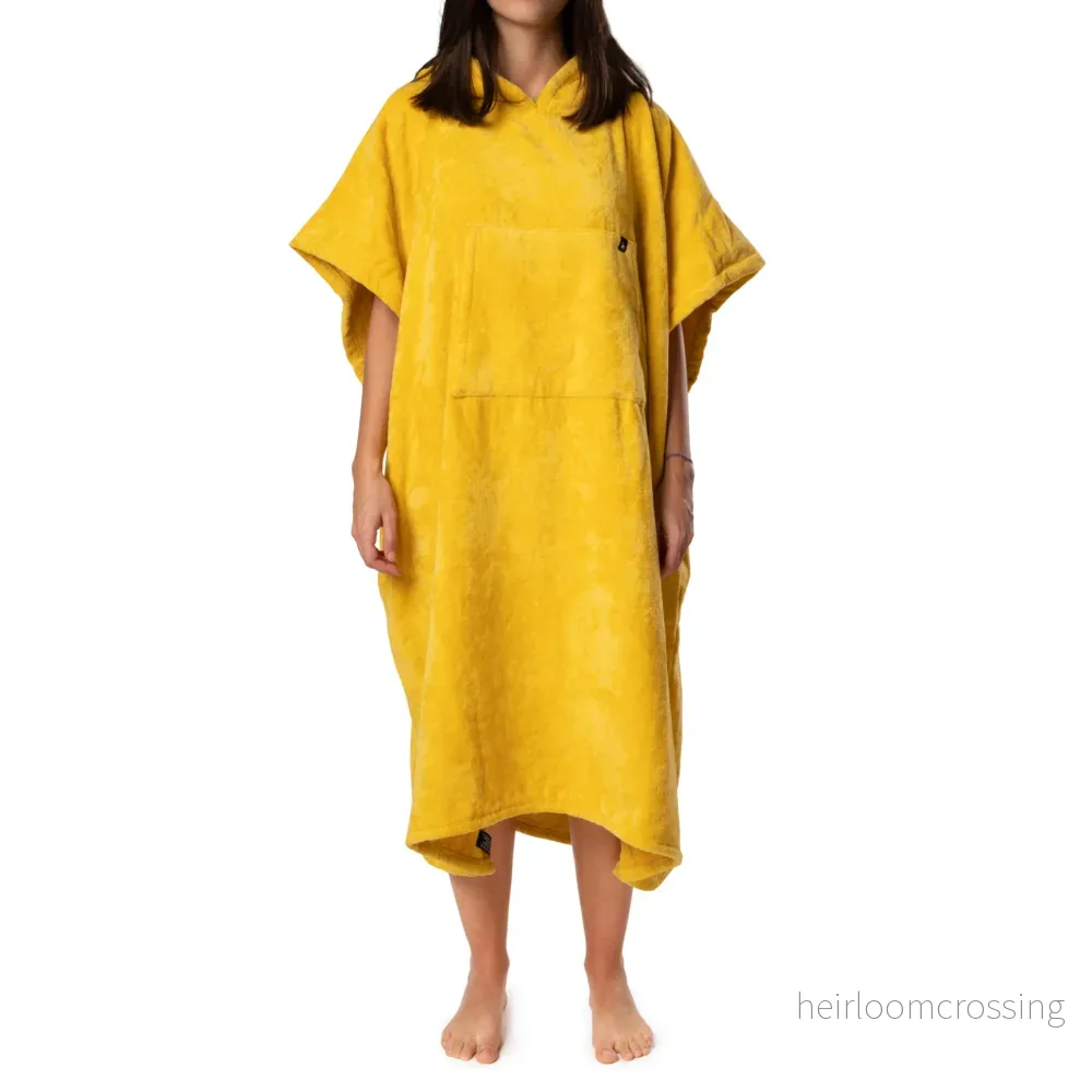 Badponcho Terry Gul - Bild 3