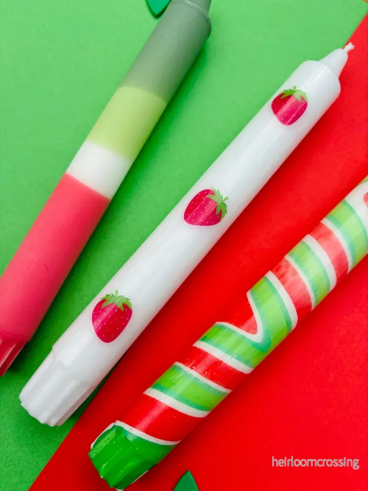 STRAWBERRY CANDLE 3-PACK - Bild 2