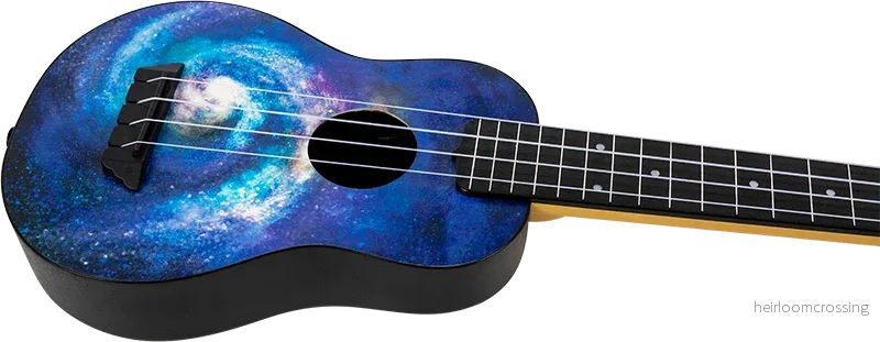 TUSL40 SPACE Travel Concert Scale sopranukulele