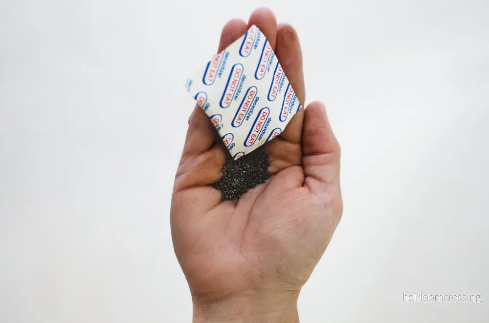 Stora Kom-Igång-Paketet För Professionell Matförvaring - 150 Mylar Påsar, syreabsorbenter & Påssvets - Bild 2