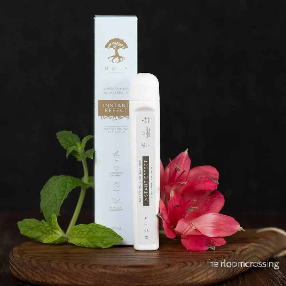 Ögonserum Bakuchiol & Hyaluronsyra – Naturligt, 10 ml - Bild 3