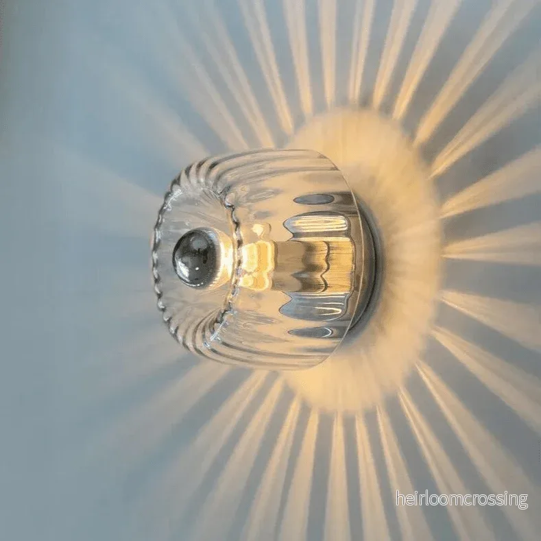 Skandinavisk Bauhaus vägglampa – Nordic Glow