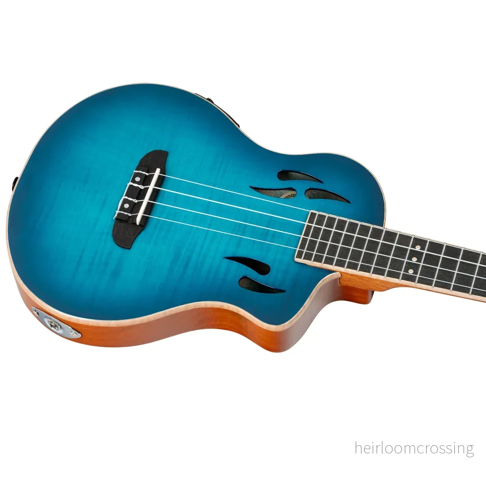 Ukulele - Tourplayer - Deluxe Series - Gloss Blue Finish - Bild 2