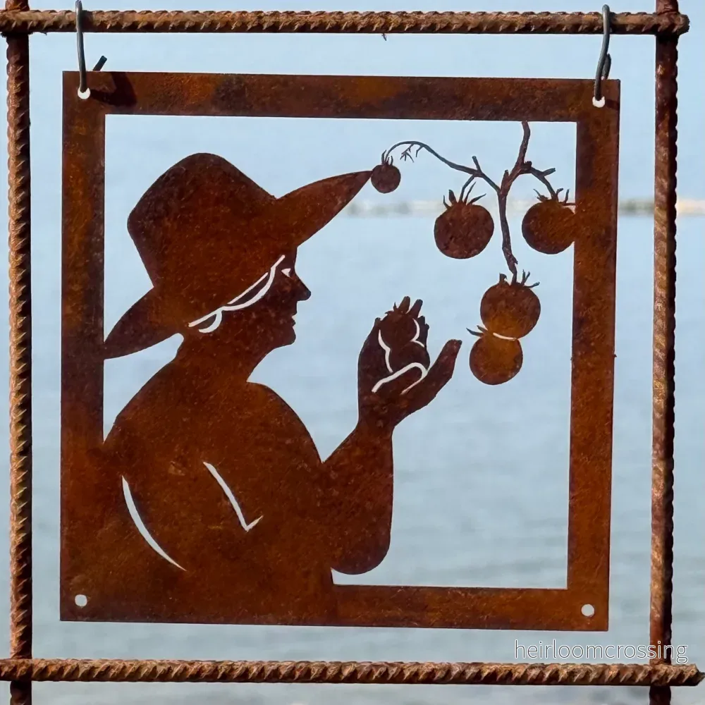 Prydnadsplatta Tomatskörd 13 x 13 Prydnadsplatta Tomatskörd 13 x 13
