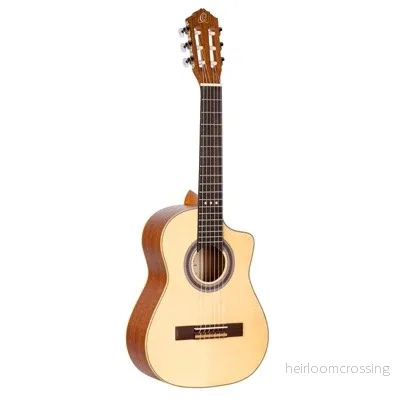 Klassisk gitarr Requinto, solid granlock