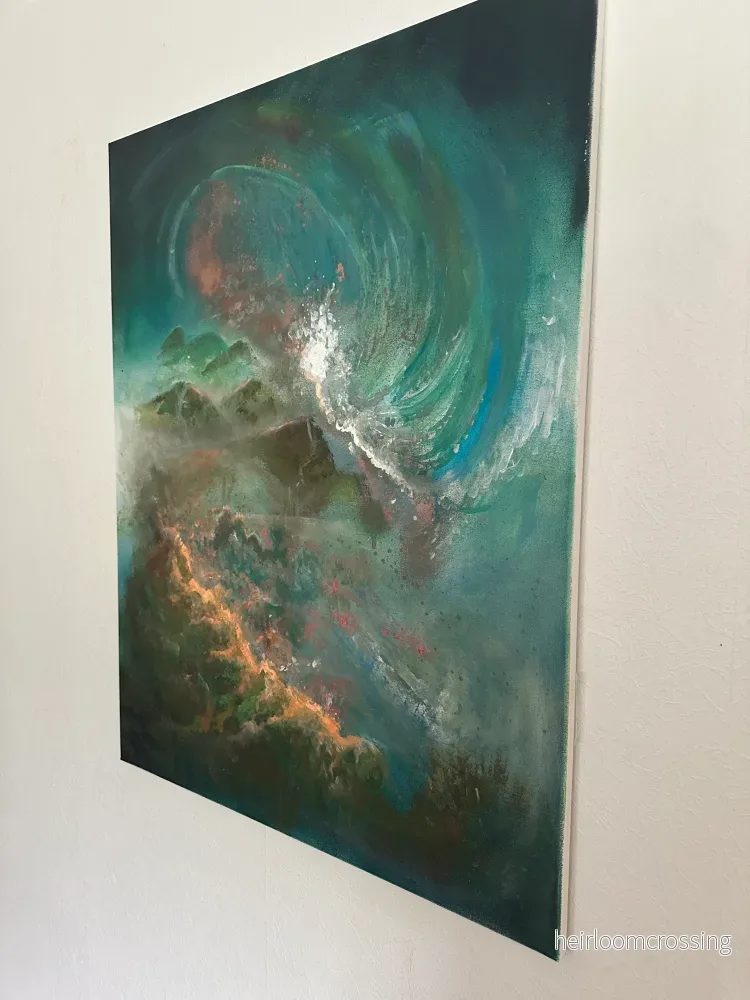 First dream - original painting - Bild 2