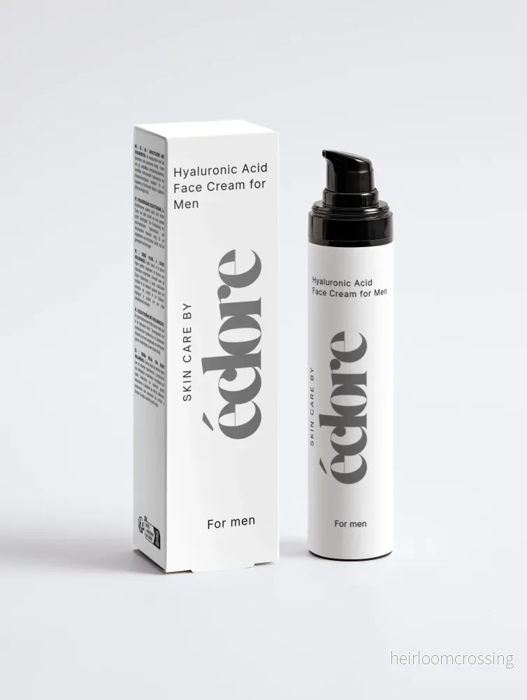 Hyaluronic Acid Face Cream for Men, 50 ml