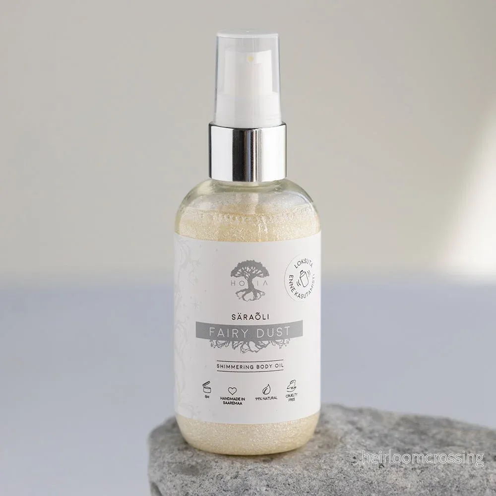 Skimrande Kroppsolja – Glitter, Vitamin E & C, 100 ml Skimrande Kroppsolja – Glitter, Vitamin E & C, 100 ml