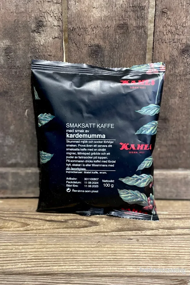 Smaksatt kaffe Kahls Kardemumma 100 g