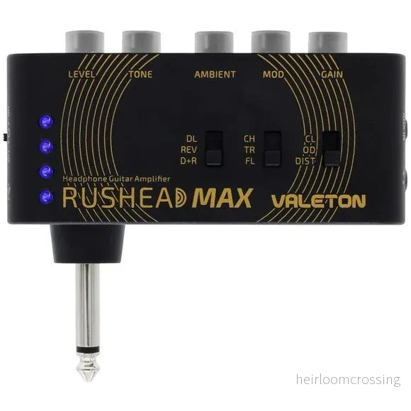 RH-100 Rushead Max hörlursförstärkare RH-100 Rushead Max hörlursförstärkare