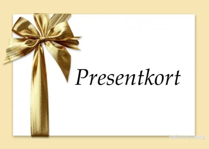 Presentkort Presentkort
