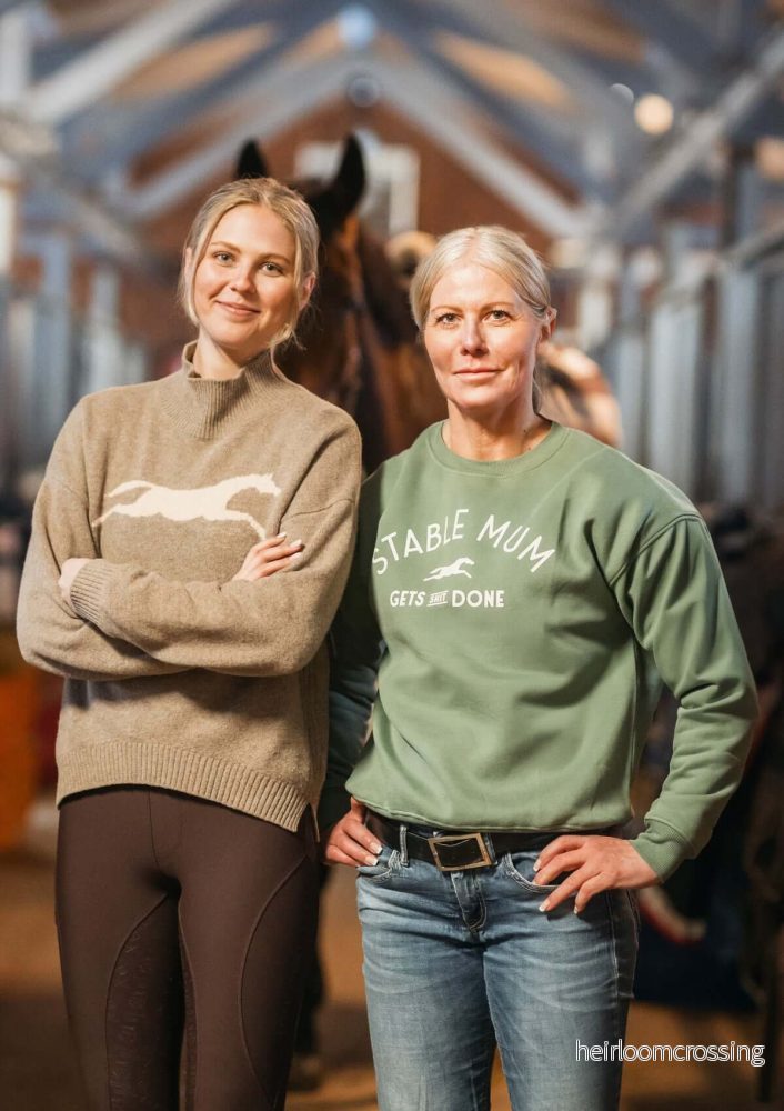 Stable Mum Oversize Sweatshirt, Grön - Bild 3