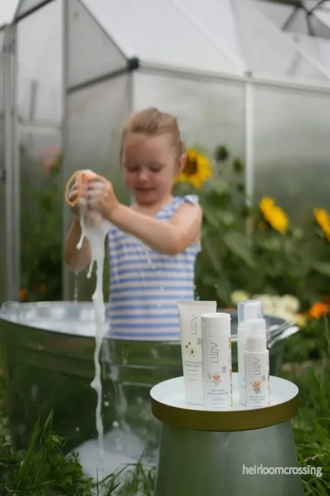 Barnschampo Päron & Aloe – Tårfri, 200 ml - Bild 3