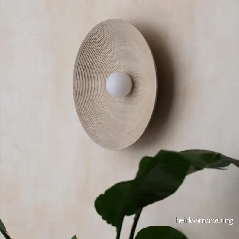 Subtil japansk vägglampa – ZenLight