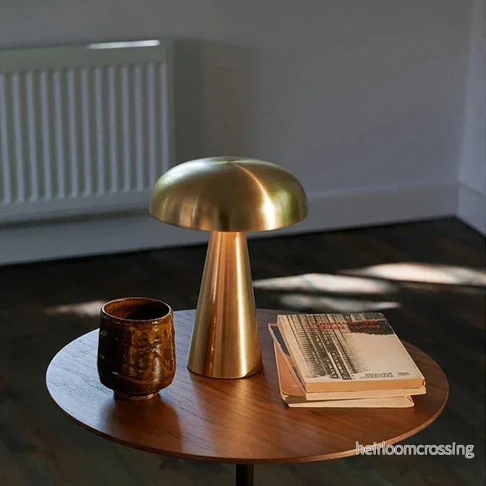 Stilren bärbar bordslampa - ShroomLite - Bild 2