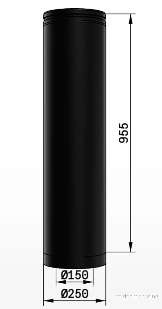Skorsten Schiedel Raklängd PMS50/150 Skorsten Schiedel Raklängd PMS50/150