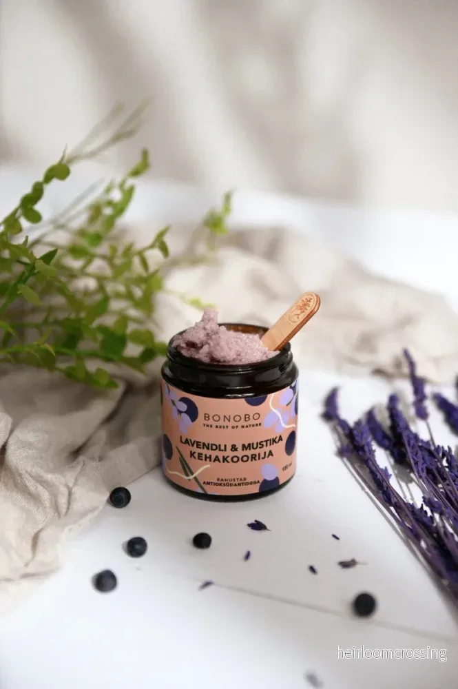 Kroppsskrubb Blåbär Lavendel – 120 ml - Bild 3