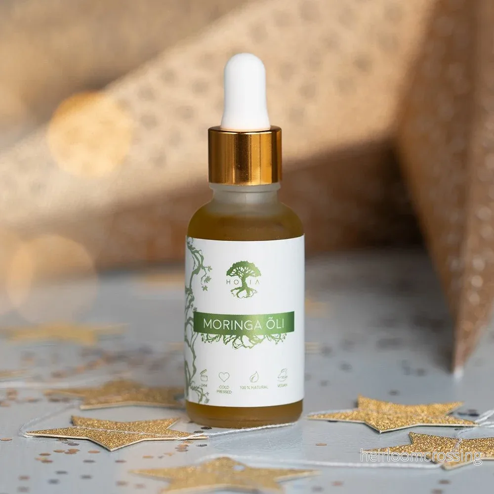 Moringa Olja – För Ansikte, Hår & Kropp, 30 ml