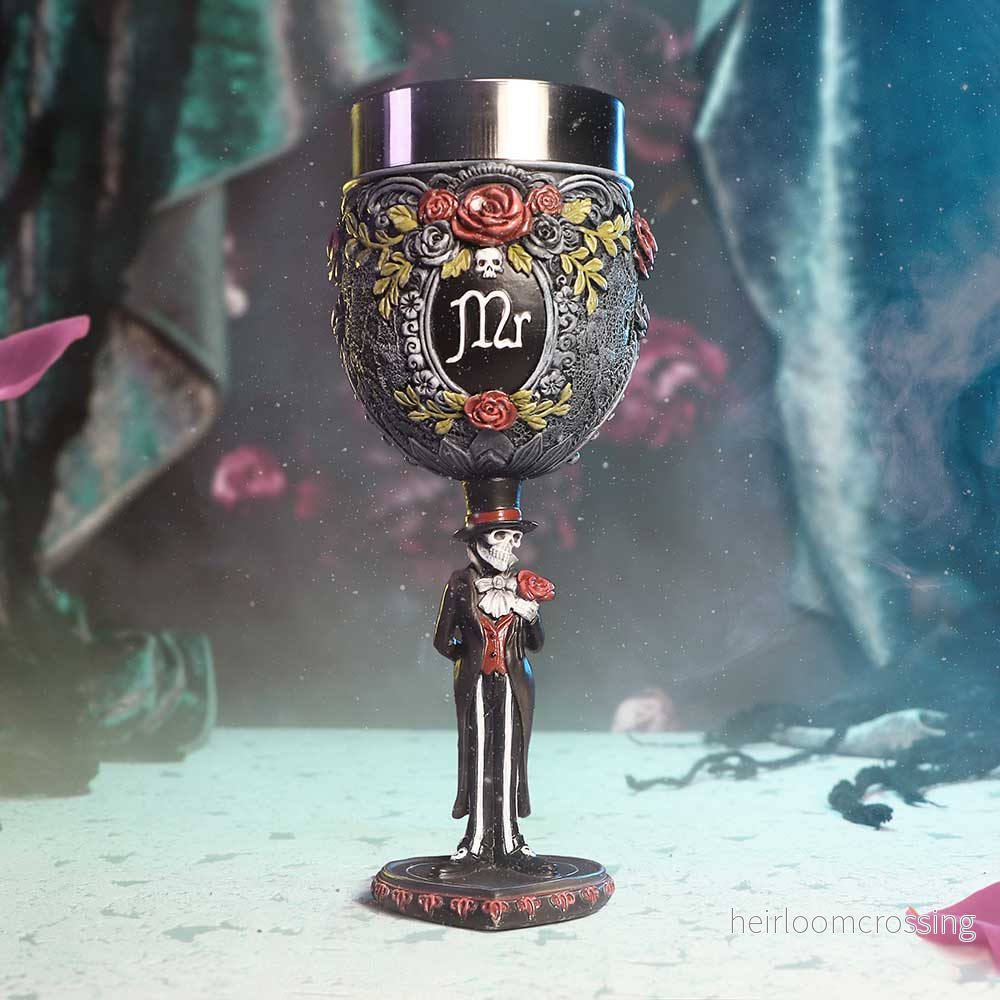 Mr. Goblet - Handmålad Hartsbägare 21cm