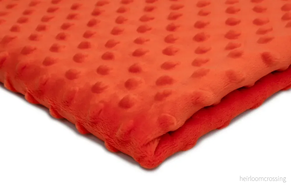 SISTA BITEN 50%! MINKY PLOPPAR ORANGE 91CM