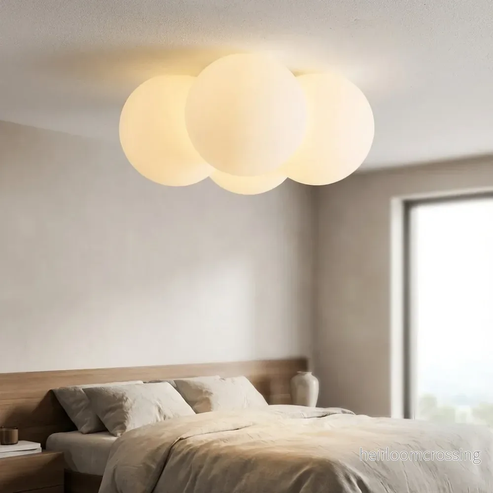 Minimalistisk Cloud-taklampa – Skydelle