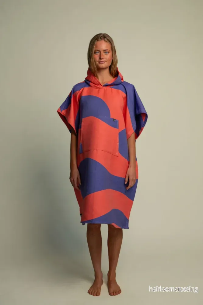 Badponcho Aether - Lila - Bild 2