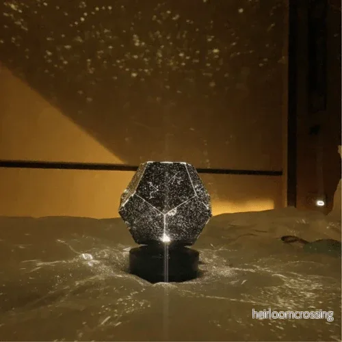 Stjärnhimmel projektorlampa med magisk ljusshow - Lunexa