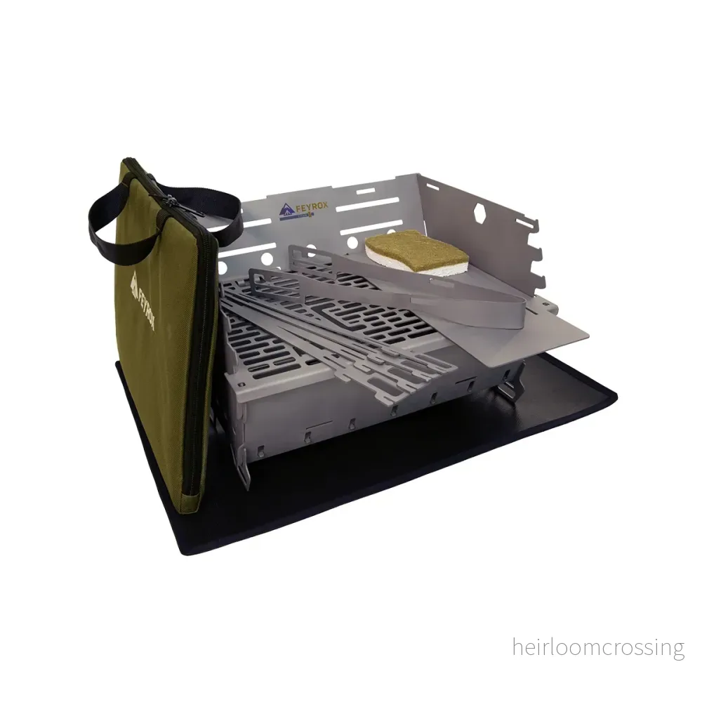 Feyrox grill i titan – portabel - Bild 2