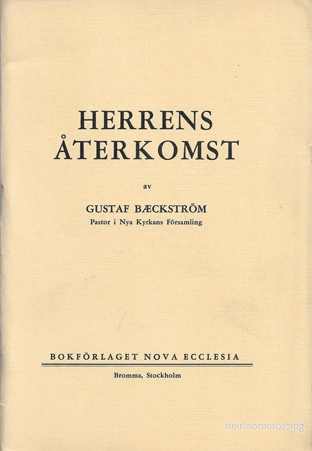 Herrens återkomst Herrens återkomst
