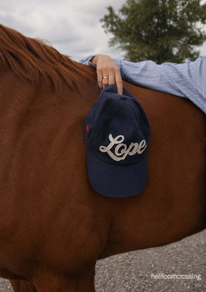 LOPE HERITAGE KEPS -NAVY Blå