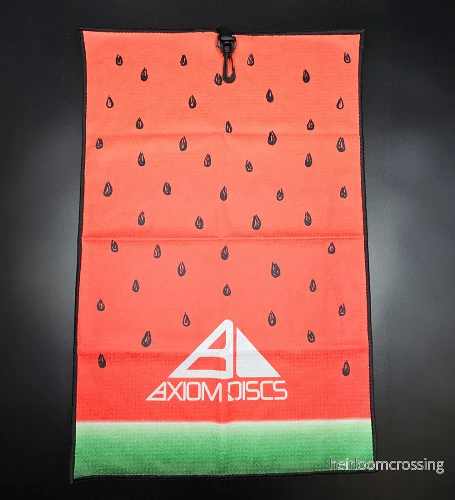Axiom Sublimated Waffle Towel – Watermelon Edition - Bild 2