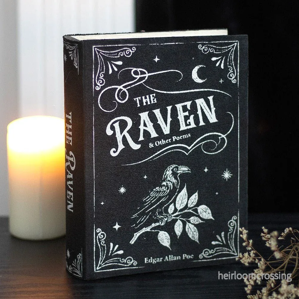Mystic Raven The Raven Book-Shaped Storage Box Mystic Raven The Raven Book-Shaped Storage Box