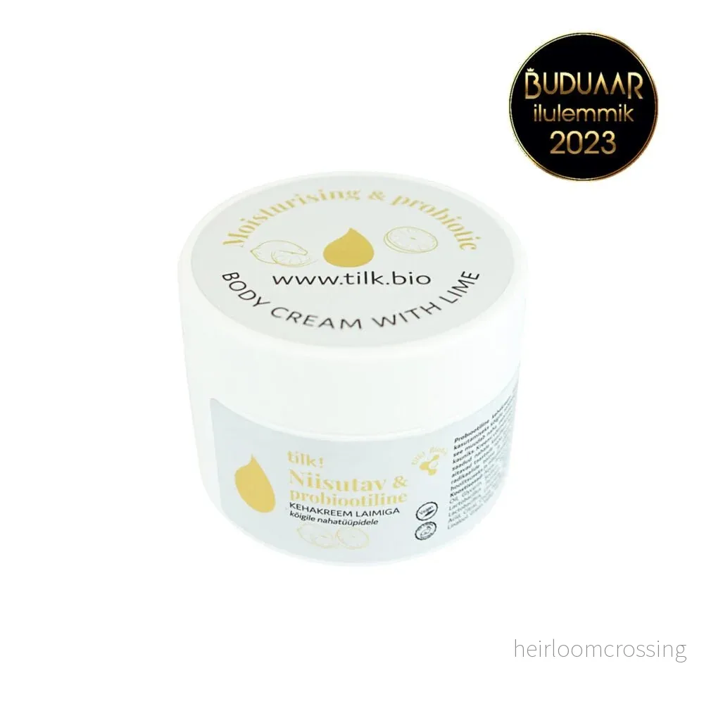 Probiotisk Kroppskräm med Lime – Återställ Hudens Balans, 200 ml Probiotisk Kroppskräm med Lime – Återställ Hudens Balans, 200 ml