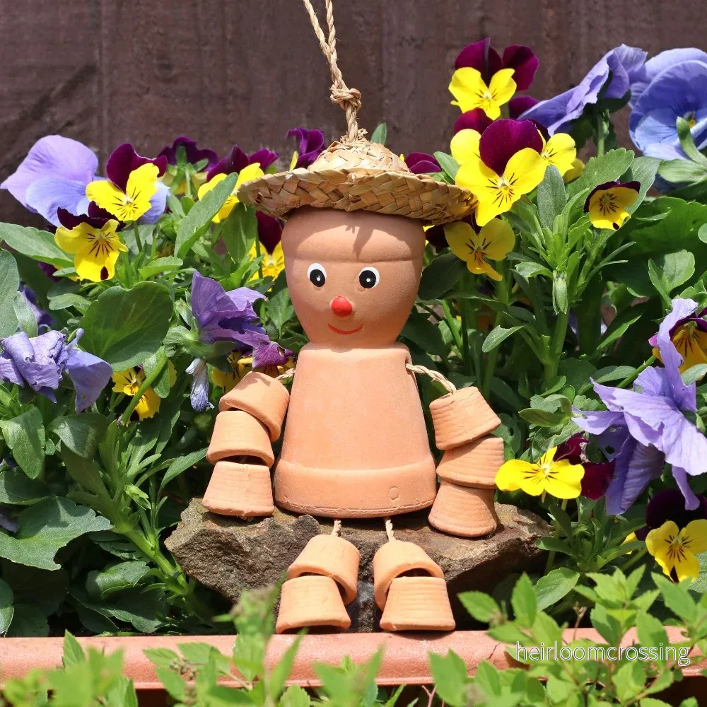Krukman i terrakotta – liten 25 cm