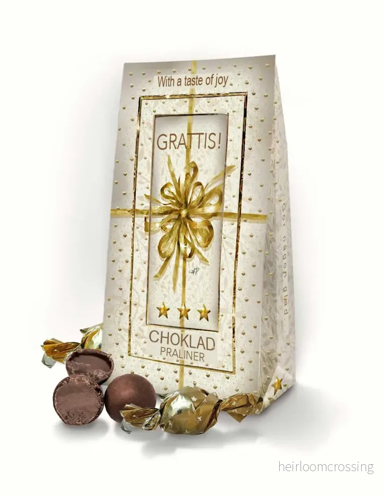 Chokladpraliner – Grattis, 100 g Chokladpraliner – Grattis, 100 g