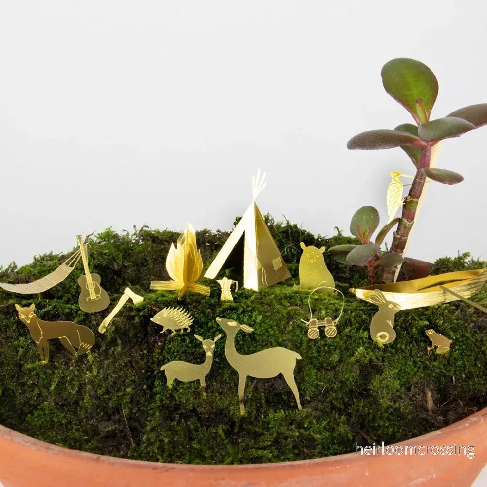 Mini campingset | DIY-set i mässing Mini campingset | DIY-set i mässing