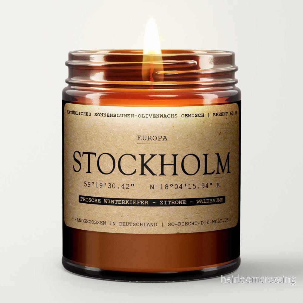 Stockholm Doftljus – Frisk Vintergran | Citron | Skogsträd - Bild 2
