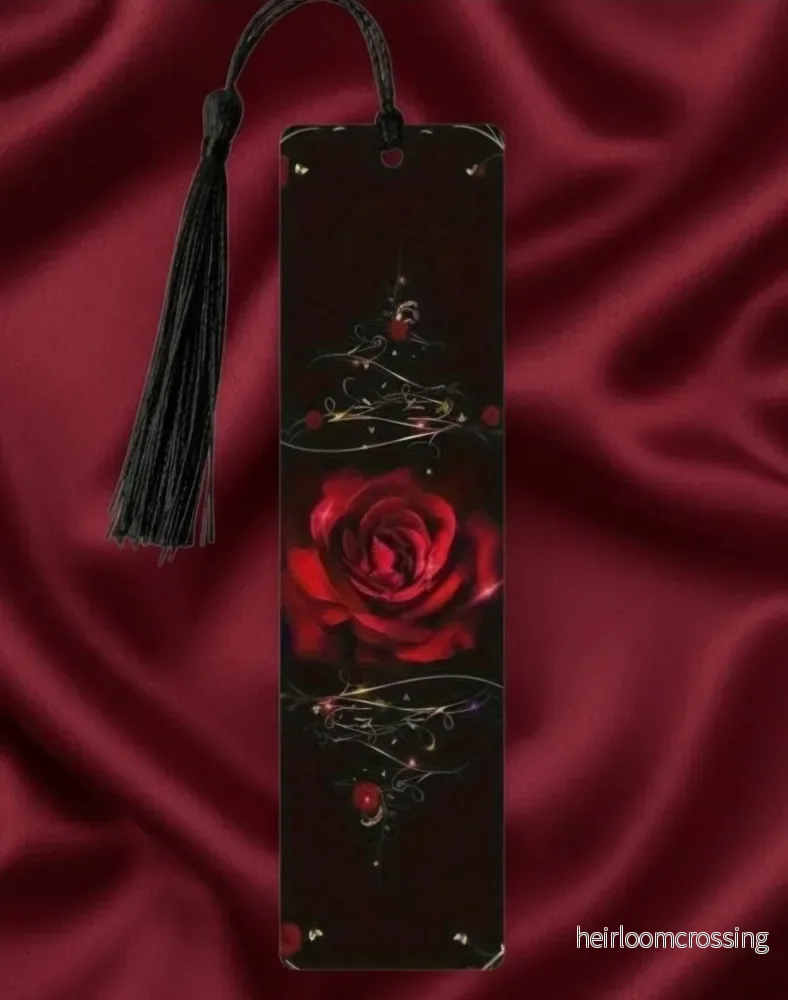 Bookmark – Red Rose